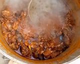 A picture of step 3 of Iya Basira stew.