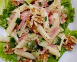A picture of step 4 of Chipotle pasta Salad.
