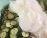 Svéd uborkasaláta recept fázis 1 fotója