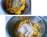 Hình bước làm 2 của món Khoai Lang Nướng Phô Mai