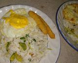 Foto langkah ke 7 dari resep Nasi goreng putih.