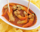 Foto del paso 3 de la receta Aperitivo de Langostillos con salsa tipo Espinaler casera