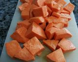 Foto del paso 1 de la receta Crema de boniato y setas