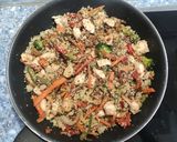 Foto del paso 5 de la receta Quinoa con verduras y pollo rápida