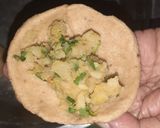 A picture of step 3 of Bhapla Masala Bati.