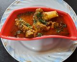 A picture of step 9 of Jatretil mutton gravy masala (jatra food).