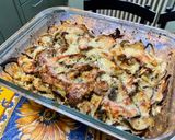 Une image de l'étape 12 de Gratin de fenouils et aubergine au pesto et parmesan.