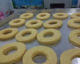 Foto langkah ke 6 dari resep Cemilan Donat Mini Cookies Variasi.