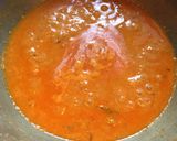 A picture of step 9 of Baingan Curry.