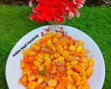 A picture of step 3 of Corn Chaat.