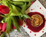 Une image de l'étape 4 de 🥀Rosace feuilletée 🍎 pomme 🍏pink lady💝.
