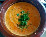 A picture of step 4 of Thakkali Curry.