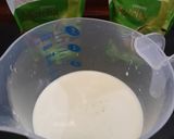 Foto langkah ke 4 dari resep Orange & Milky Matcha Pudding in Cup.