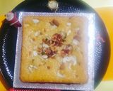 A picture of step 7 of Christmas special Dry fruits 😋 milkmaid spongy cake 🎂🎂.