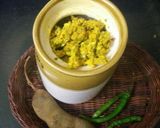 A picture of step 3 of Raw Tamrind tokku / Raw Tamrind chitney.