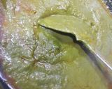 A picture of step 6 of Palak paneer.
