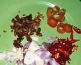 Foto langkah ke 2 dari resep Cumi asin tumis pete.