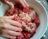 A picture of step 1 of Grilled Paty-Chori Burgers.