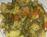 عکس مرحله 3 از دستور خوراک لوبیاسبز