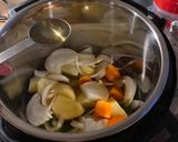 A picture of step 3 of Japanese Nikujyaga in the Instant Pot 🪄🧙‍♀️.