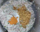 A picture of step 4 of Dum Qeema.