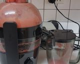 A picture of step 1 of Fresh booster juice.