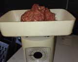 Foto del paso 2 de la receta: Hamburguesas de carne con el corazón de muzzarella