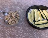Foto del passaggio 2 della ricetta Zucchine ripiene di tonno e capperi
