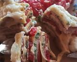 Foto del paso 7 de la receta: Torre Napolitano con salsa de aceitunas
