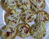 Corn capsicum cheese tarts recipe step 4 photo