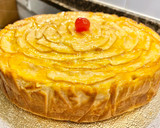 Foto del paso 9 de la receta: Tarta de queso rellena con manzanas