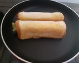 Foto langkah ke 3 dari resep Kebab Roti Tawar Simple.