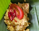 Foto langkah ke 5 dari resep Pepes Tahu Jamur.