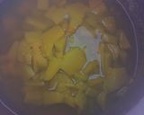 A picture of step 6 of Mathanga puli curry.