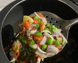A picture of step 2 of Beans Pulao.