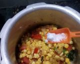 A picture of step 5 of મકાઈ નો ચેવડો.