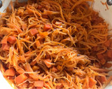 Foto del paso 1 de la receta: Budín de zapallito y zanahoria con queso de cabra