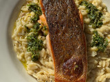 Lemon Orzo & Salmon
