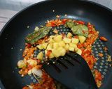 Foto langkah ke 3 dari resep Sambal goreng alay (ati, tempe, petai).
