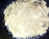 A picture of step 6 of Home made chips #Endofyearchallenge.