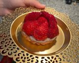 صورة لخطوة 4 من وصفة ميني تارتولات بالفراولة 🍓