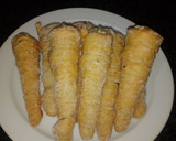 Foto del paso 1 de la receta: Canutillos fritos rellenos de crema pastelera