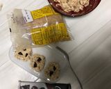 A picture of step 1 of Bread Chocolate Cookies (No Baking).
