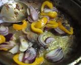 A picture of step 5 of Stir fried chicken.