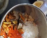A picture of step 3 of Dry peanut chutney.