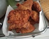 Foto del paso 3 de la receta: Milanesas con salsa de queso y puré