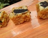 Foto langkah ke 5 dari resep Blondie Brownies with Oats (Brownis putih).