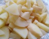 A picture of step 2 of Mix plate (chaat).