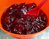 A picture of step 2 of Easy Plum Jam.