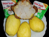 Jus Mangga Topping Buah Lontar